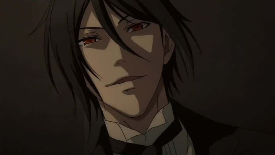 Mysterious And Elegant Sebastian Michaelis Wallpaper