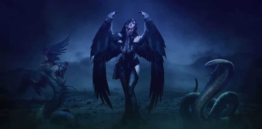 Mysterious And Enchanting Gothic Costume Wallpaper