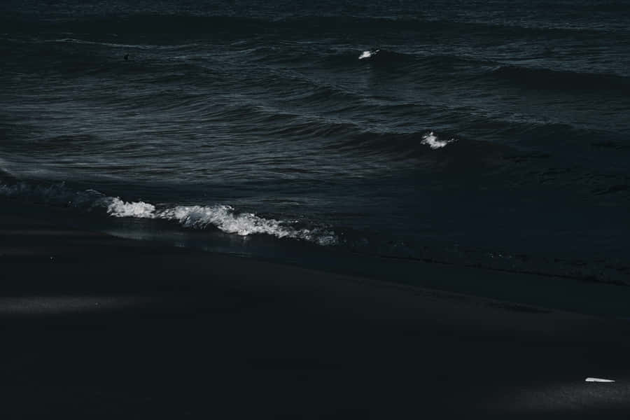 Mysterious And Mesmerizing Dark Ocean Wallpaper
