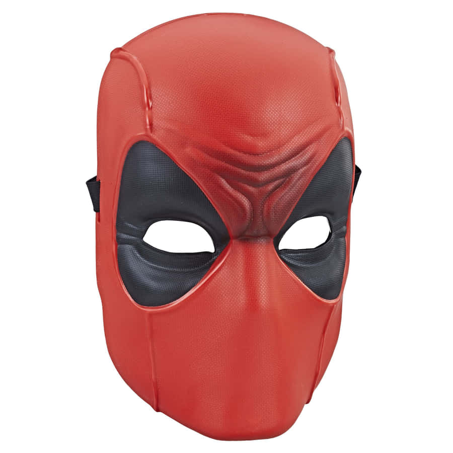 Mysterious And Mischievous Deadpool Mask Wallpaper