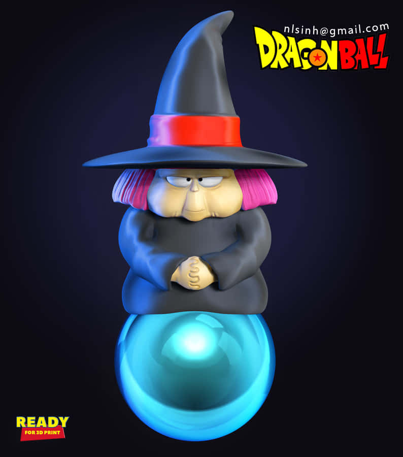 Mysterious Baba Yaga In The Dark Forest Wallpaper