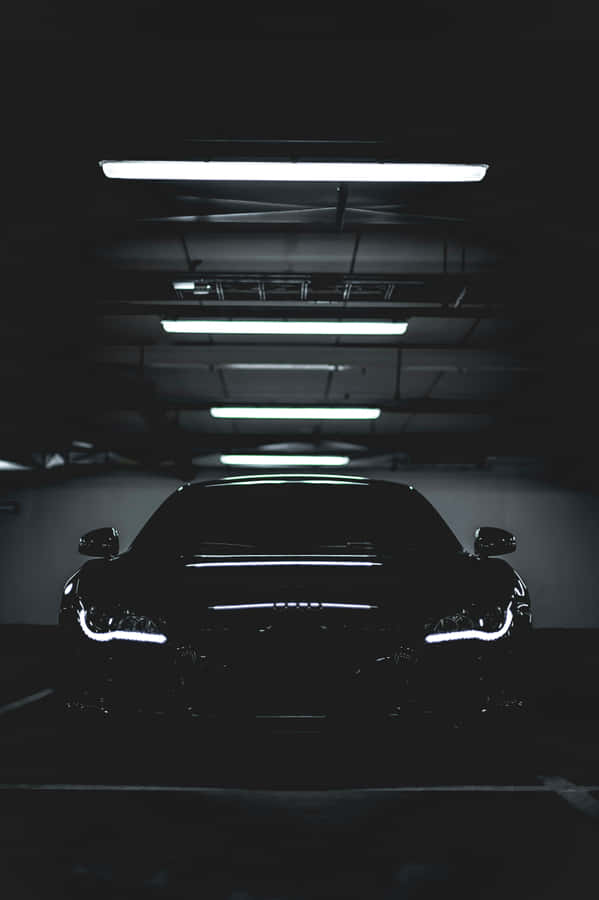 Mysterious Carin Dark Garage.jpg Wallpaper