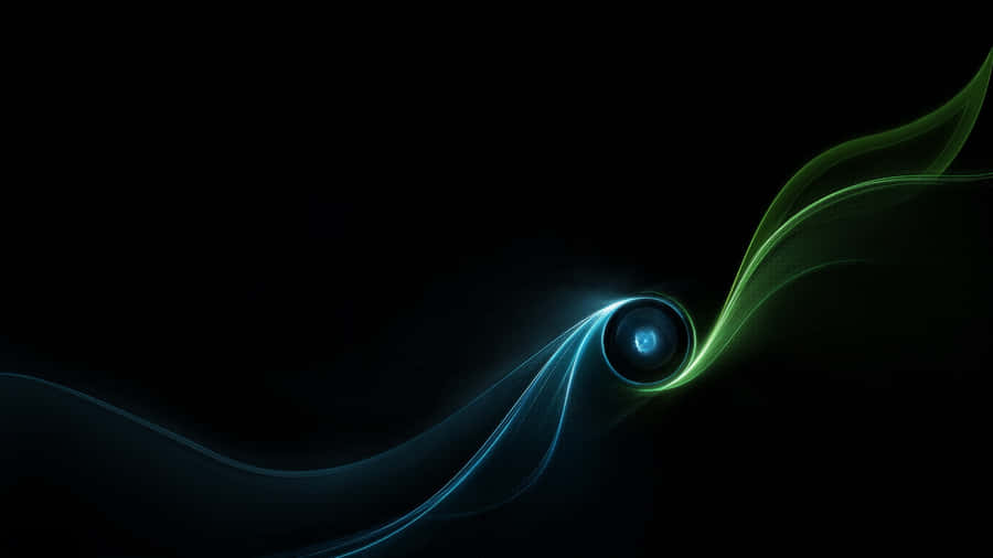 Mysterious Dark Abstract Art Wallpaper