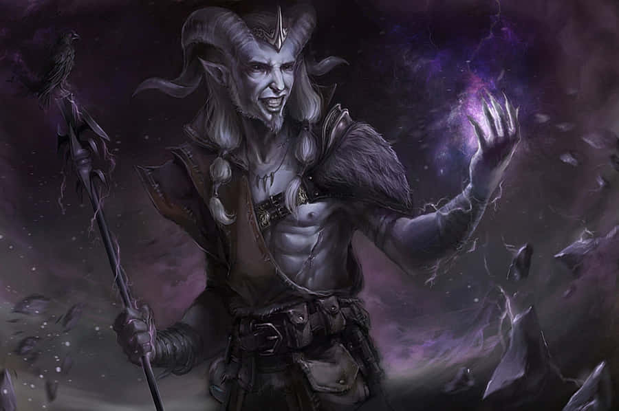 Mysterious Dark Magic Ritual Wallpaper