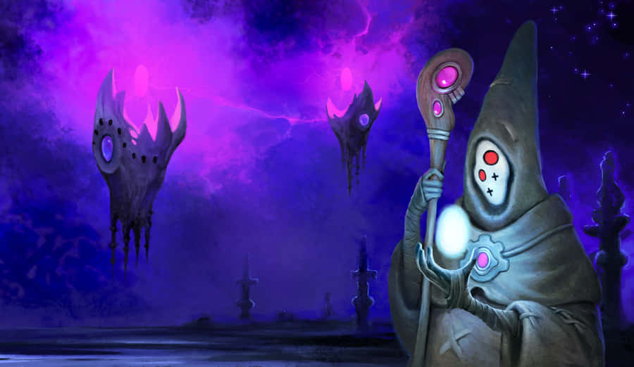 Mysterious Dark Magic Unleashed Wallpaper
