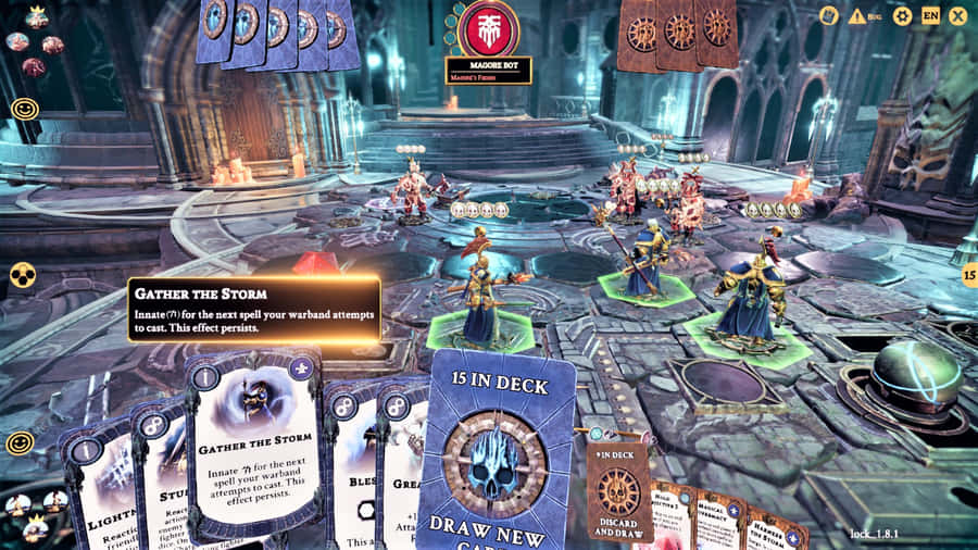 Mysterious Fantasy Game Character Wallpaper