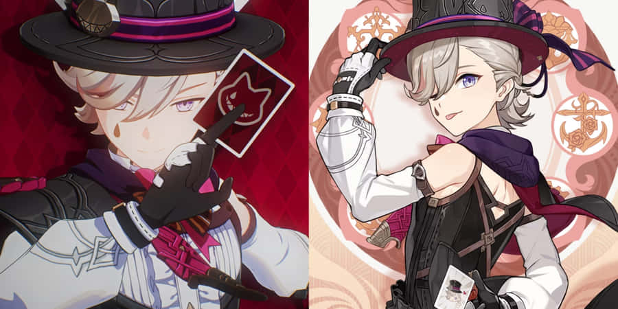 Mysterious_ Magician_ Anime_ Character Wallpaper