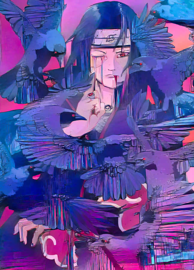 Mysterious Mangekyou Sharingan Eye Wallpaper