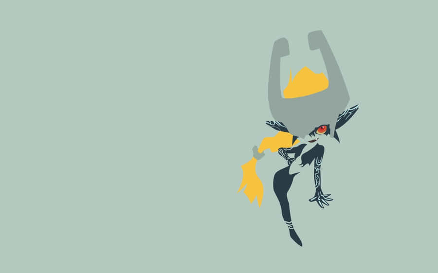 Mysterious Midna And Link In The Legend Of Zelda Wallpaper