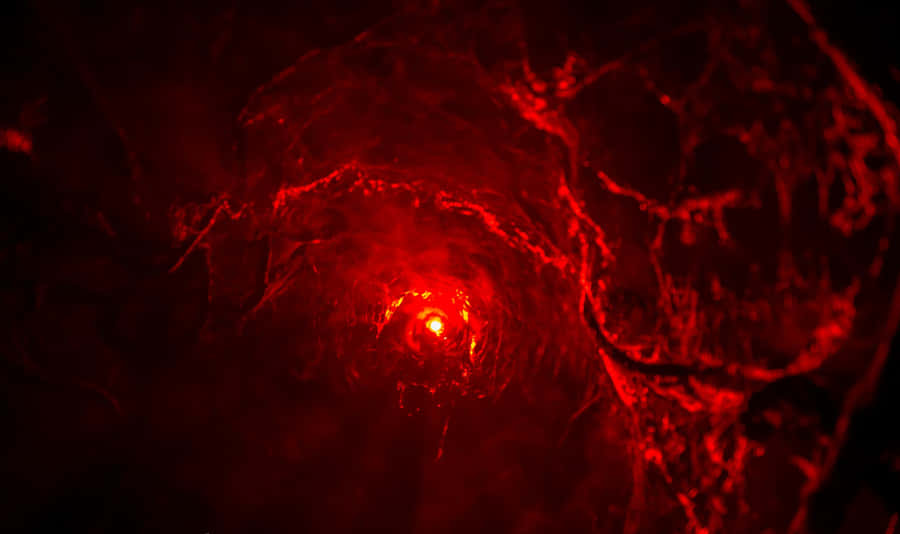 Mysterious Reality Stone Emitting Powerful Energy Wallpaper