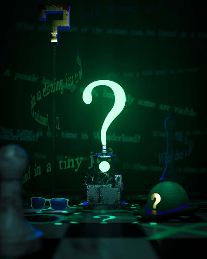 Mysterious Riddle Chamber Wallpaper