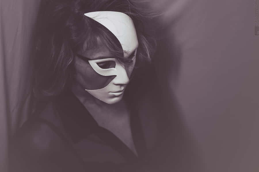 Mysterious Shadows On Human Face Wallpaper