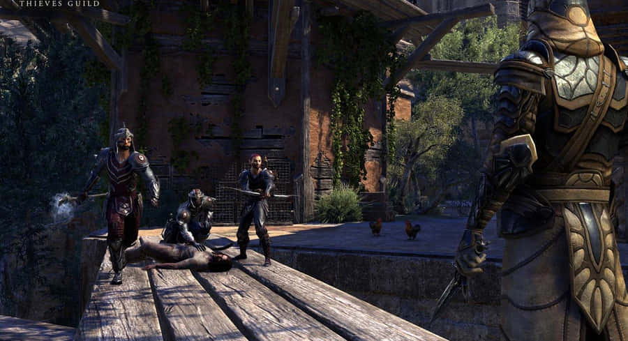 Mysterious Thieves Guild Gathering Wallpaper