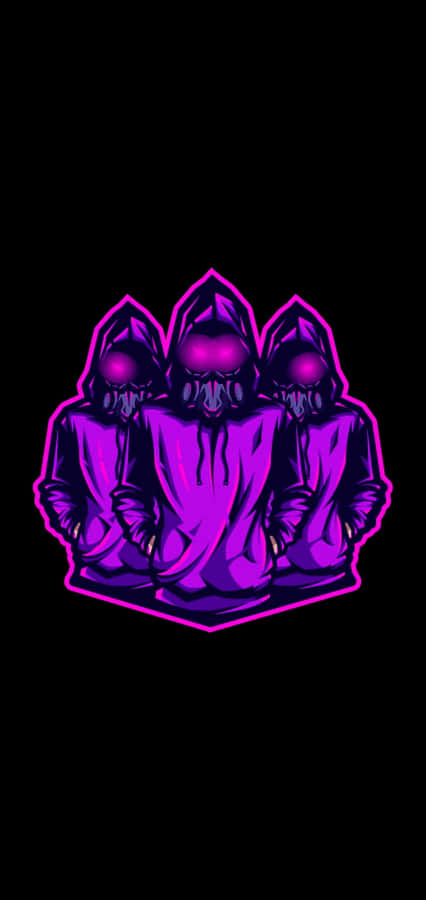 Mysterious_ Trio_ Gaming_ Logo Wallpaper