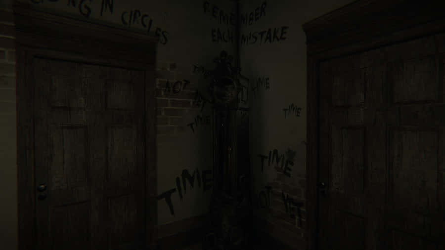 Mysterious Woods In Fog Wallpaper