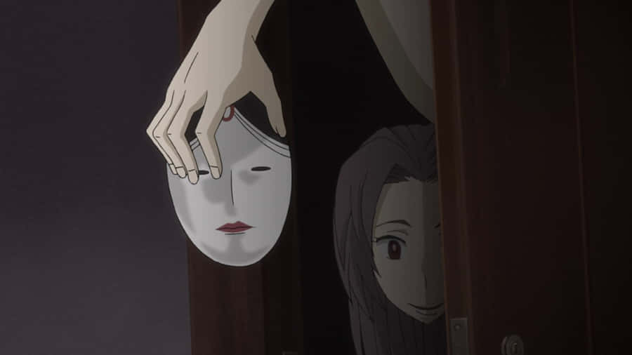 Mysterious Yokai Creatures On A Haunting Night Wallpaper