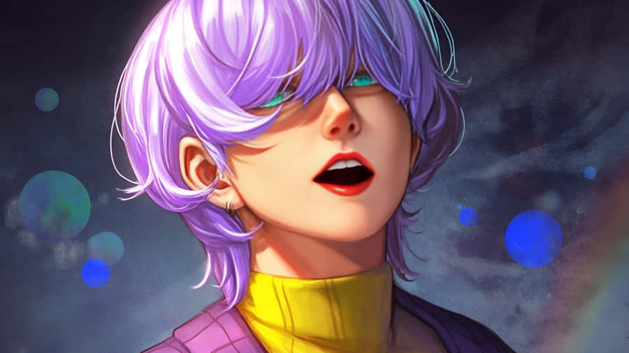 Mystery Saja Character Art Wallpaper