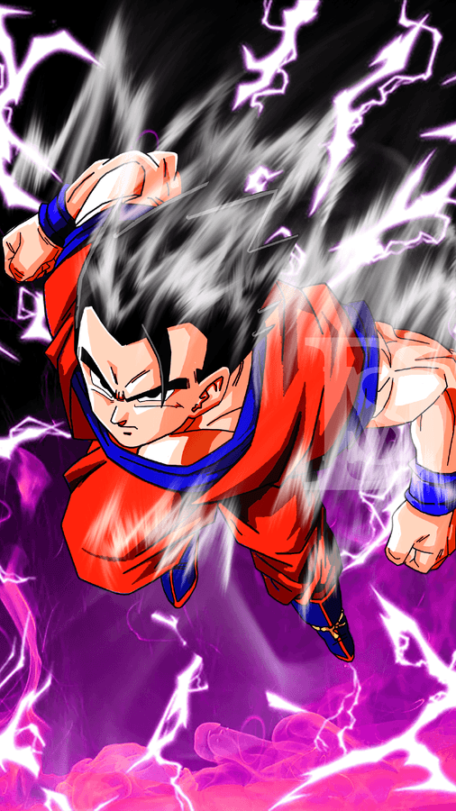 Mystic Gohan Displaying His Unprecedented Power Wallpaper