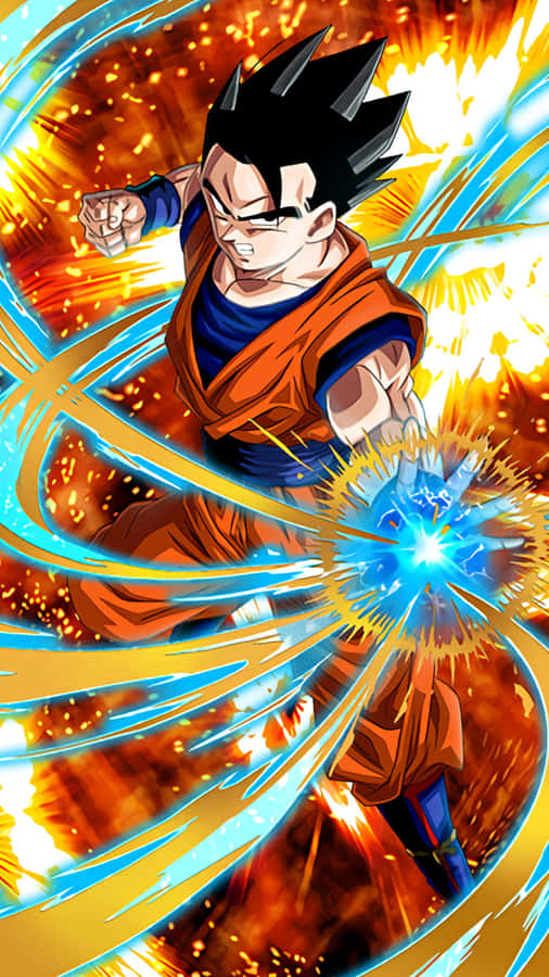 Mystic Gohan Summoning His Hidden Powers. Wallpaper