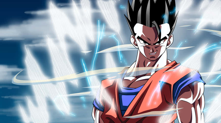 Mystic Gohan - Unleashing Hidden Powers Wallpaper