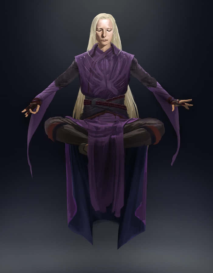 Mystic Meditation Artwork Wallpaper