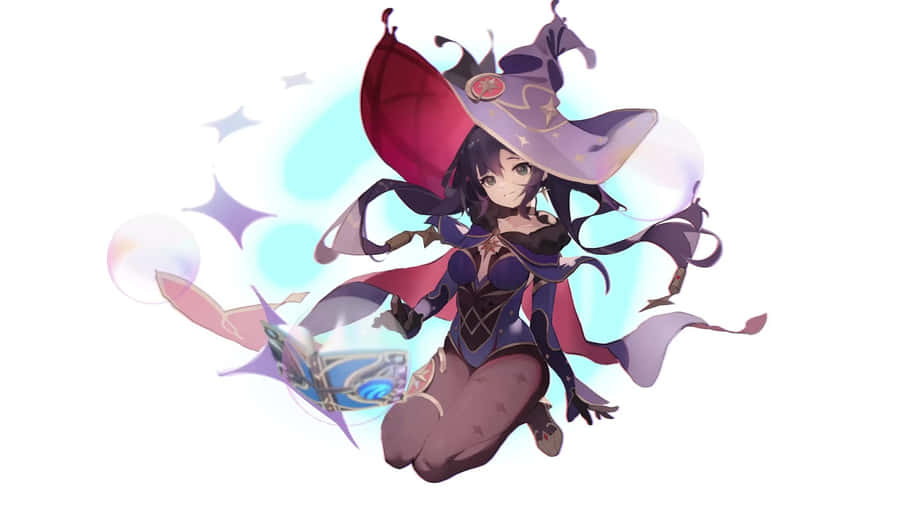 Mystical Astrologer Mona - Genshin Impact Wallpaper Wallpaper