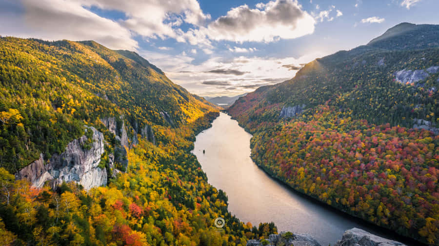 Mystical Beauty Of The 4k River Wallpaper