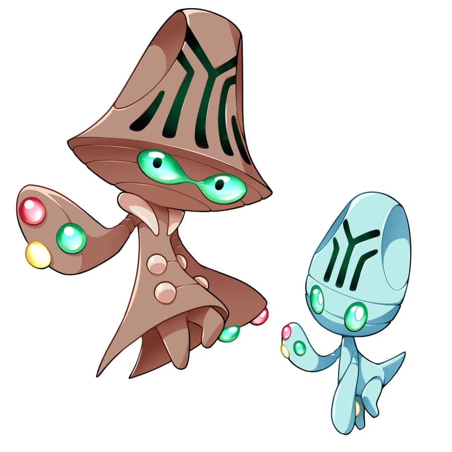 Mystical Beheeyem -- Unleashing Psychic Abilities Wallpaper