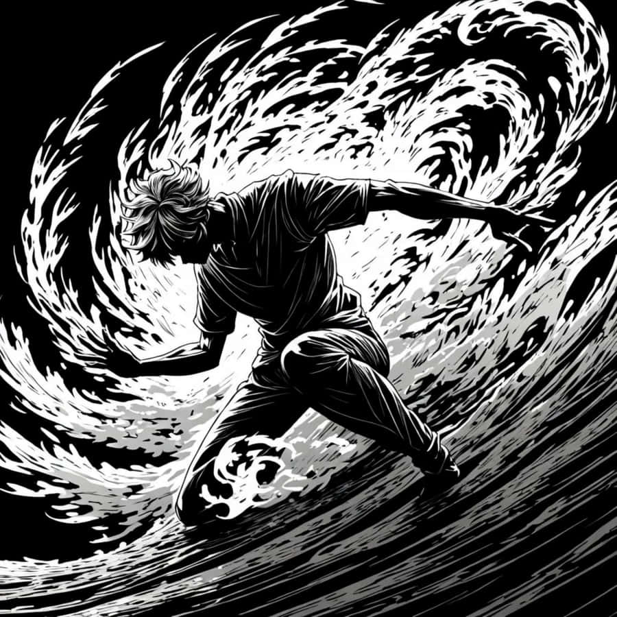 Mystical_ Black_ Aura_ Manipulation Wallpaper