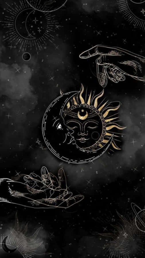 Mystical_ Celestial_ Artwork_i Phone6_ Wallpaper Wallpaper