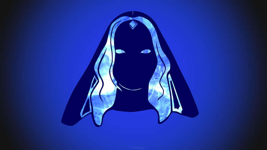 Mystical Crystal Maiden In Action Wallpaper