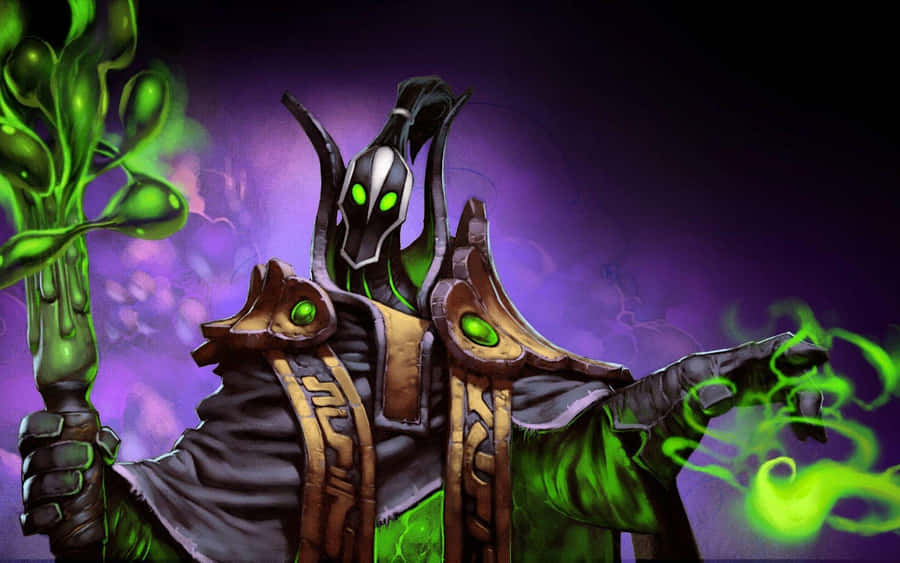 Mystical Rubick Casting A Powerful Spell Wallpaper