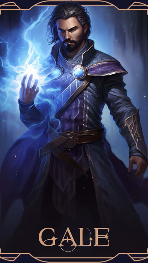 Mystical_ Sorcerer_ Electrokinesis_ Art Wallpaper