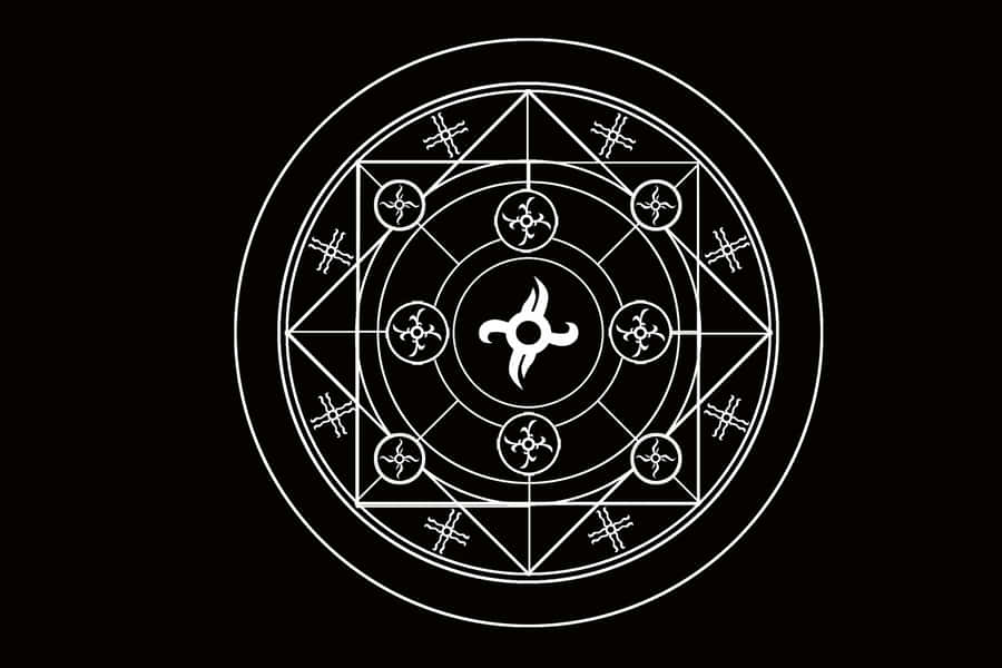 Mystical_ Summoning_ Circle_ Graphic Wallpaper