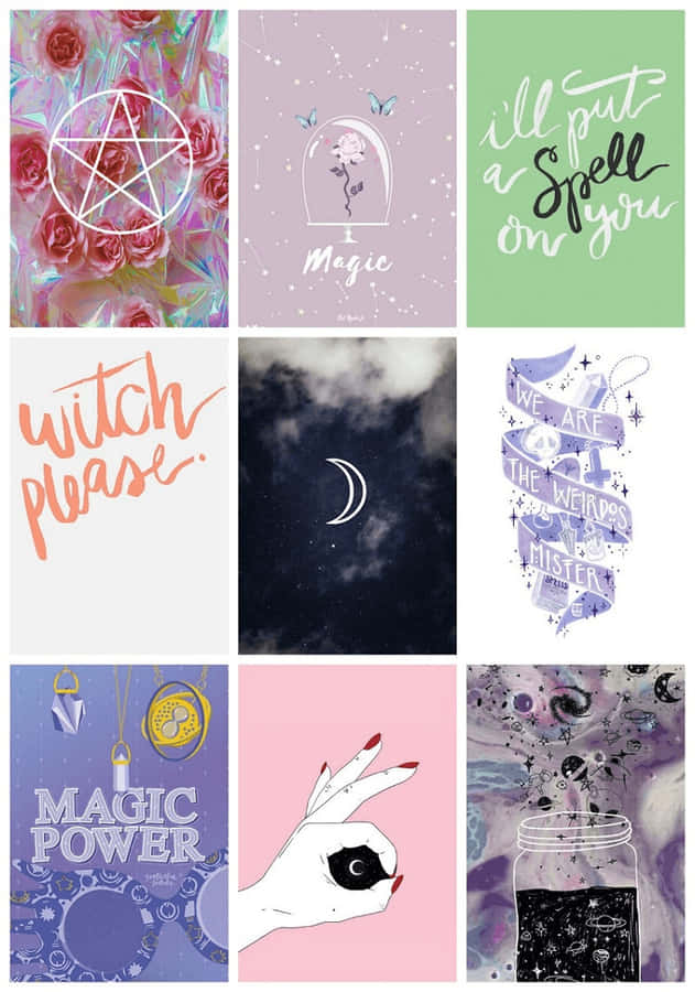 Mystical Witch Aesthetic Wallpaper