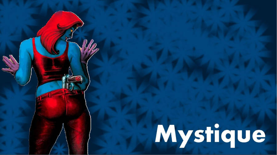 Mystique Backward Glance Wallpaper