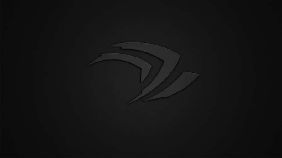 N V I D I A R T X Logo Dark Background Wallpaper