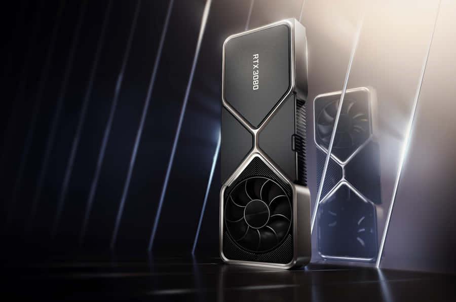 N V I D I A R T X3080 Graphics Card Wallpaper