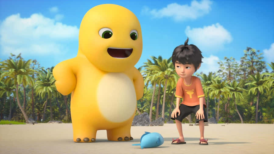 Nailoong And The Beach Adventure Wallpaper