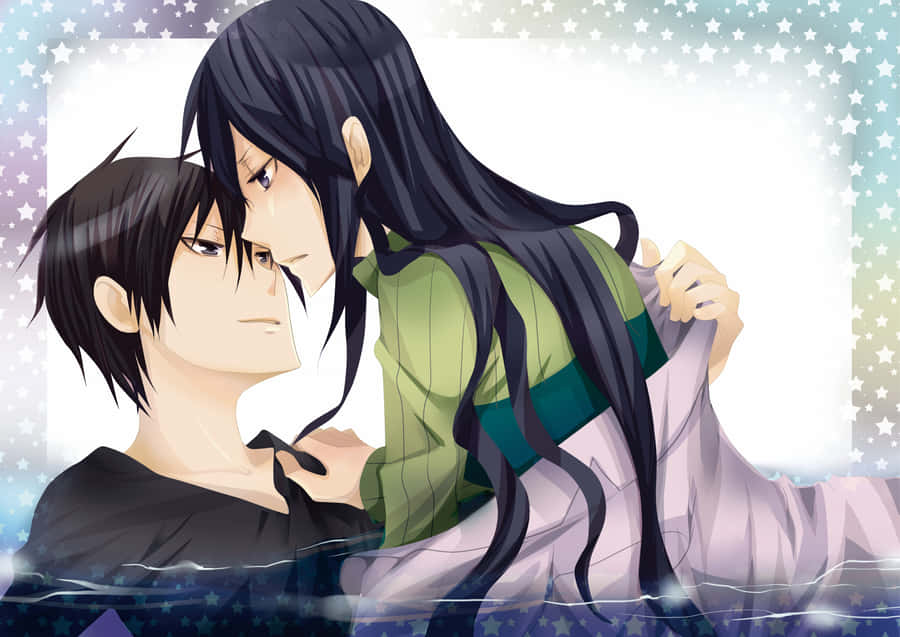 Namie Yagiri Striking A Pose In A Captivating Wallpaper Wallpaper