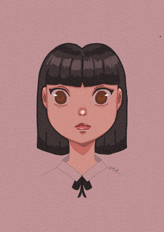 Nanno Cute Colored Drawing Wallpaper