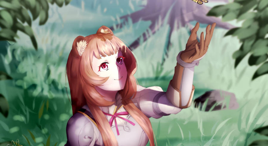 Naofumi, The Shield Hero, Prepares To Fight Wallpaper
