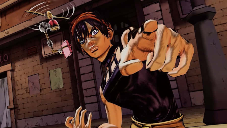 Narancia Ghirga - A Fiery Passion For Friendship Wallpaper