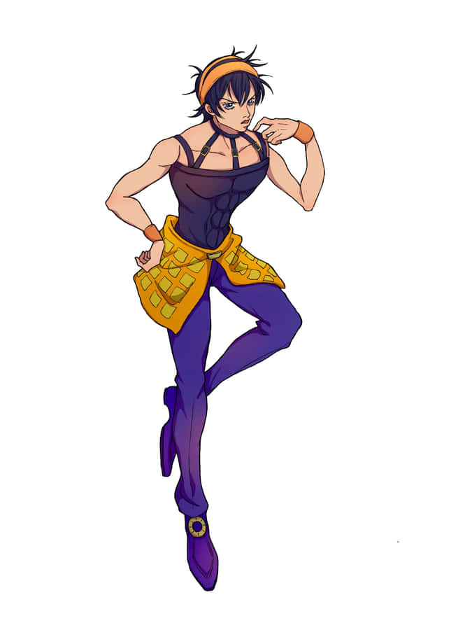 Narancia Ghirga In Action Wallpaper