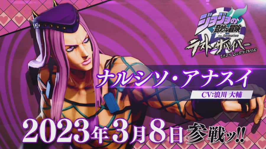 Narciso Anasui, Powerful Stand User From Jojo's Bizarre Adventure Wallpaper