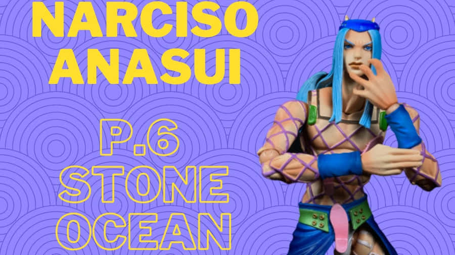 Narciso Anasui Unleashing His Mighty Stand Wallpaper
