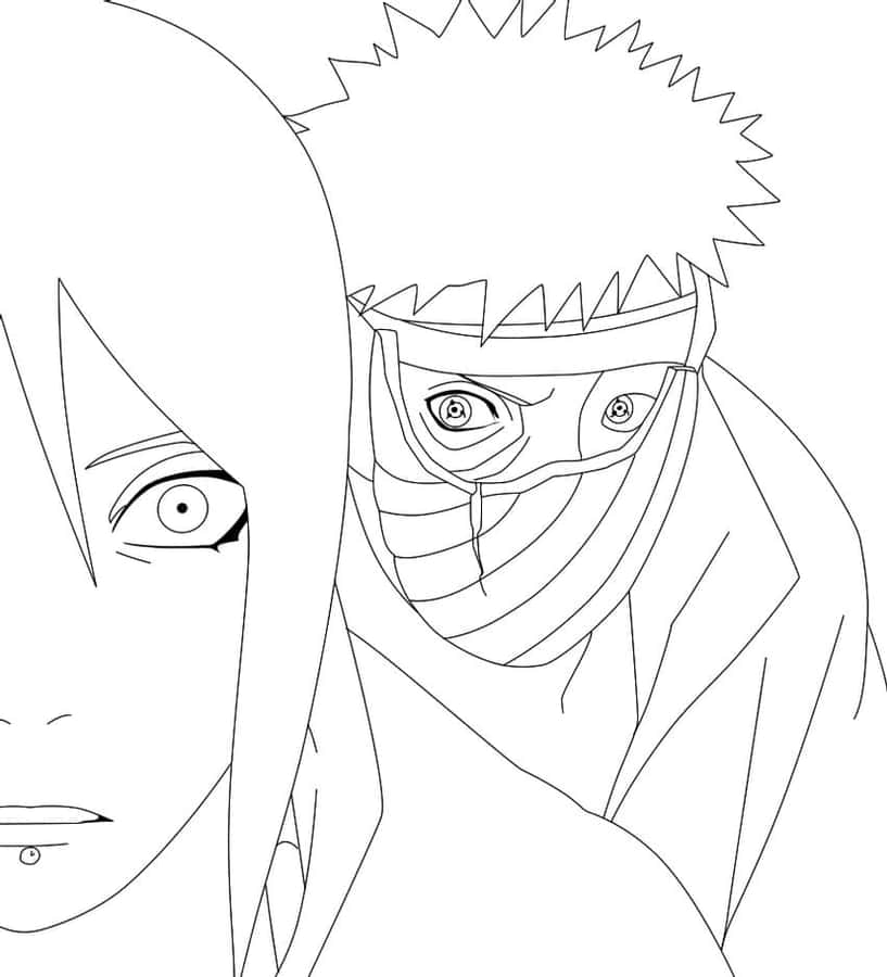 Naruto: Akatsuki Drawing Wallpaper