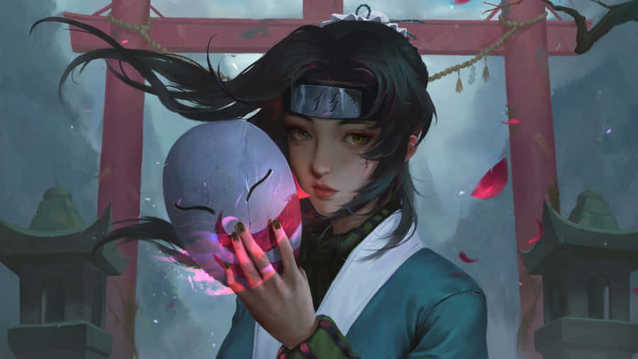 Naruto Haku - The Master Of Ice Techniques Wallpaper