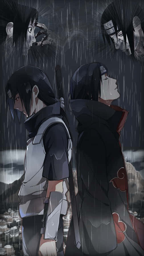 Naruto Itachi Dual Personality Wallpaper