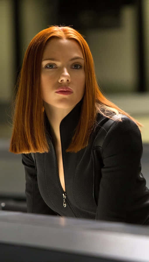 Natasha Romanoff In Action Wallpaper